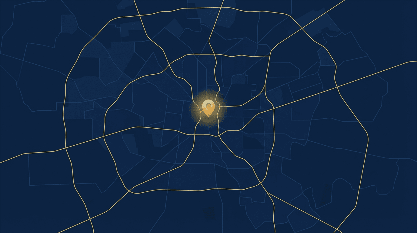 San Antonio service area map